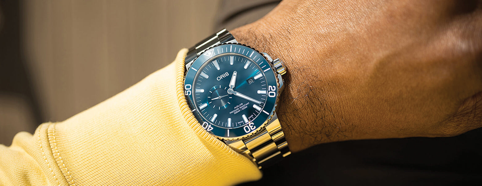 Oris small outlet second diver