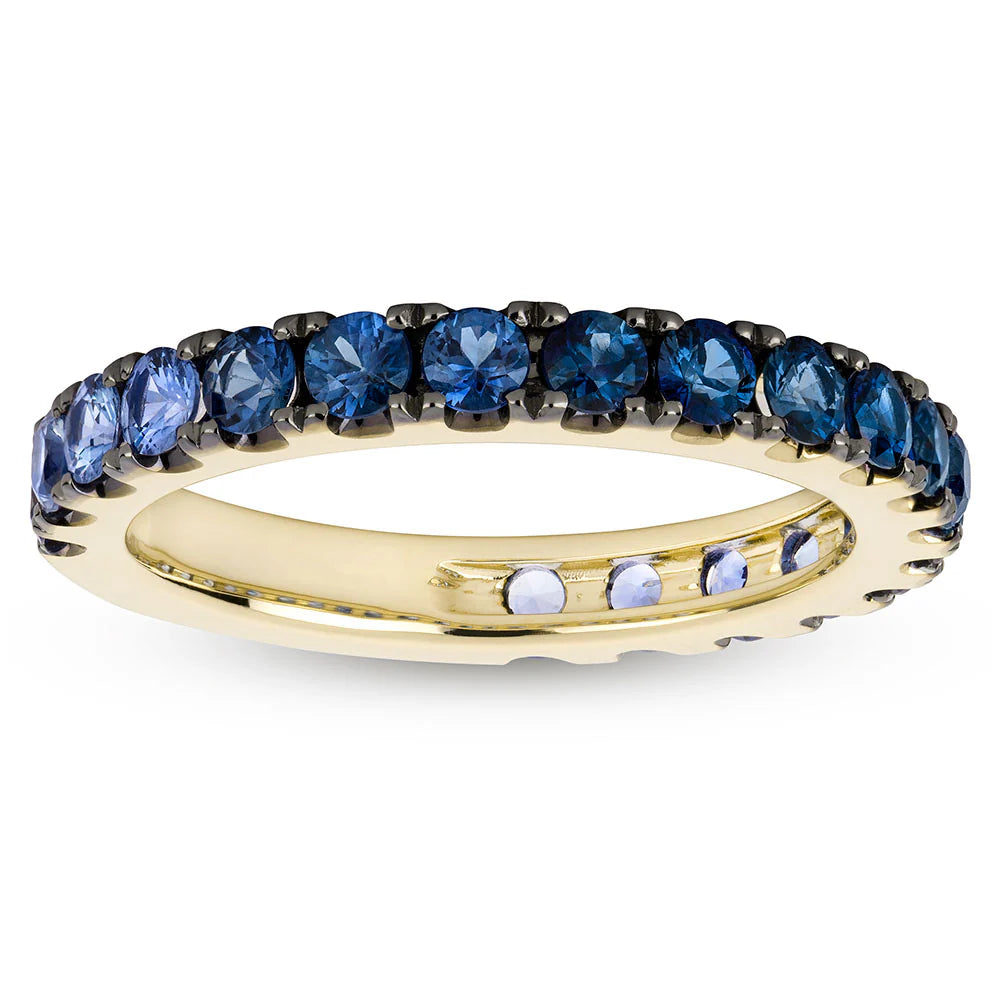 MISS MIMI 14K YELLOW GOLD WITH BLUE SAPPHIRE 3MM 1.50CT 02-016547BS