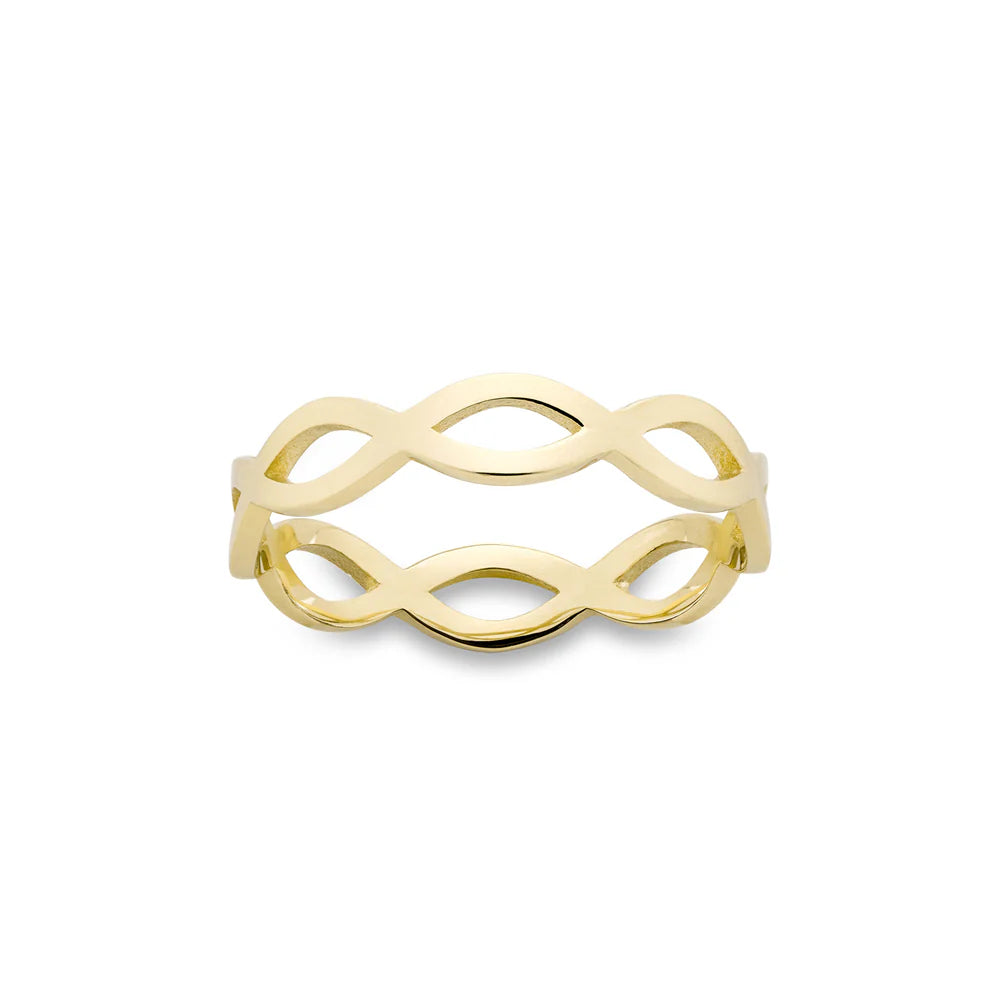 14K Infinity Stackable Ring in Yellow 02-603719-02