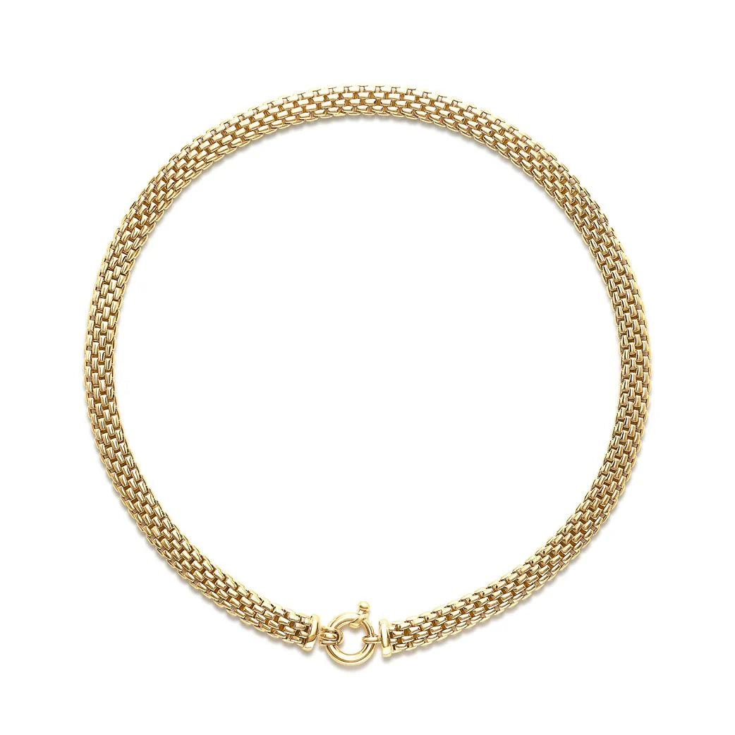 ORO LINK NECKLACE IN YELLOW 04-082026-02