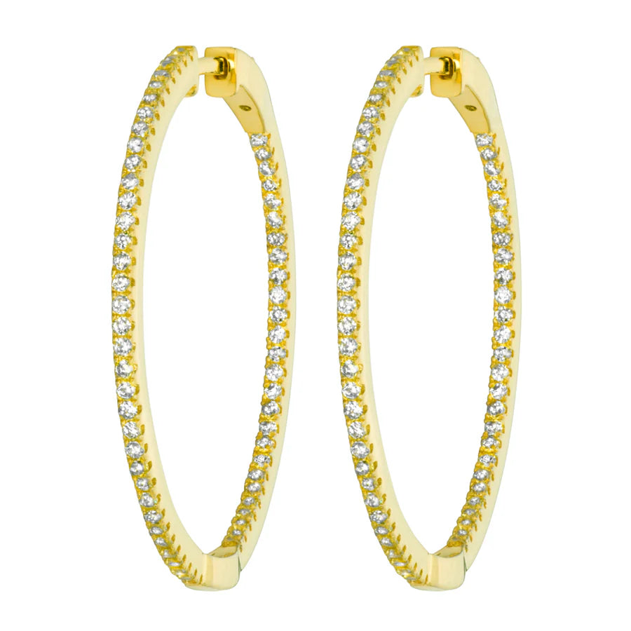 LARGE INSIDE OUT HOOP IN YELLOW 13-142497-02WH