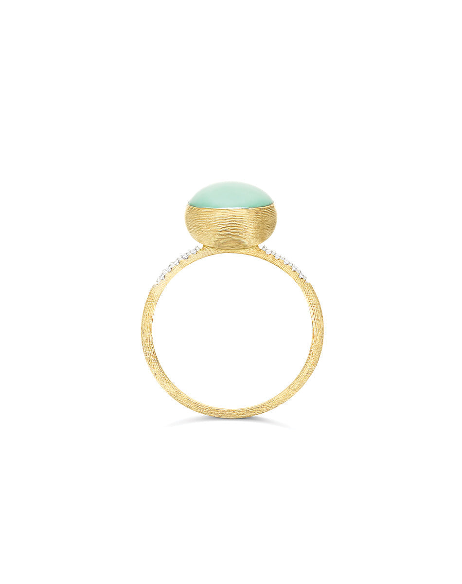 "Boules" Lattementa gold, diamonds, rock crystal, and jadeite ring (Small) AS4-609