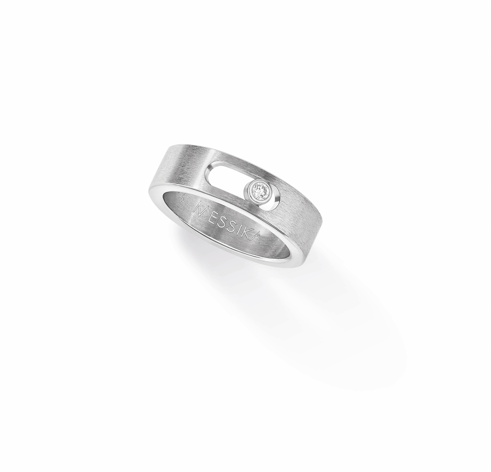 NATURAL TITANIUM DIAMOND RING MOVE TITANIUM PM 07166-TN-62