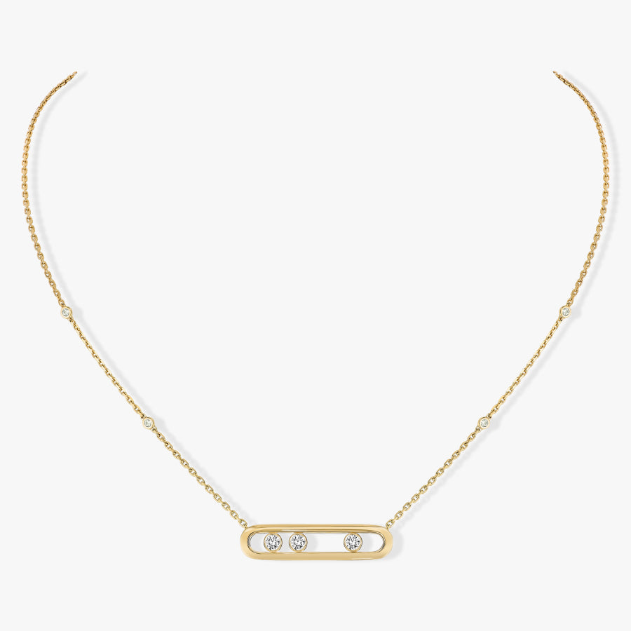 Necklace diamond Move 03997-YG