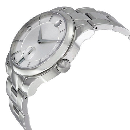 MOVADOLX Silver Dial Stainless Steel Men s Watch 0606627