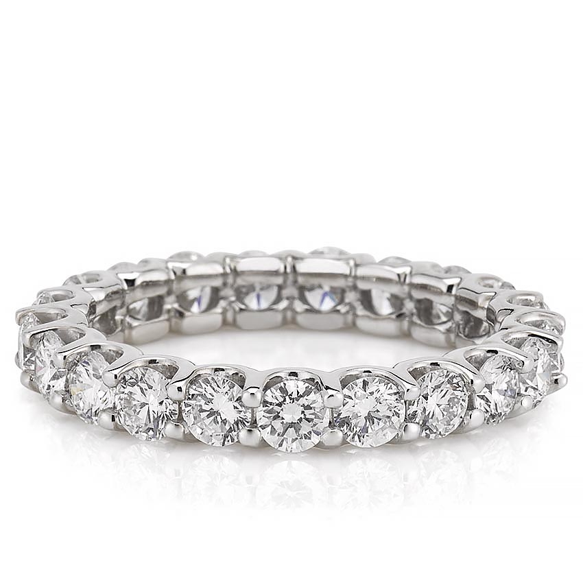 MISS MIMI STERLING SILVER ETERNITY RING 3MM 02-956317-02