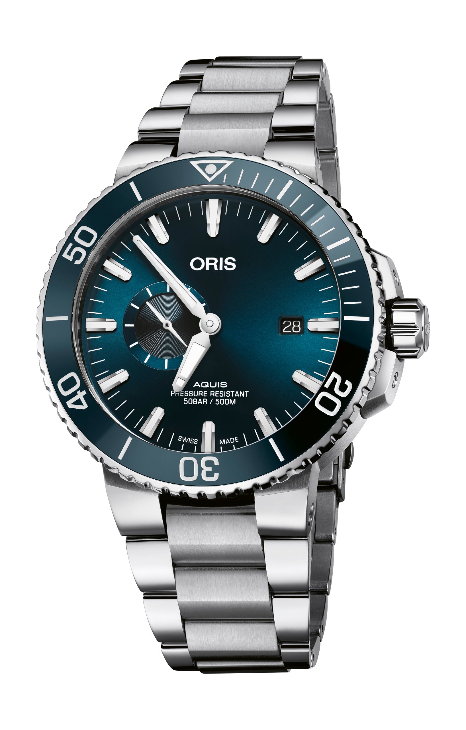 Oris Oris Aquis Small Second Date 45.5 mm 01 743 7733 4155 ‚Äö√Ñ√¨ 07 8 24 05PEB