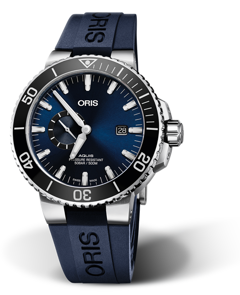 Oris AQUIS SMALL SECOND, DATE 01 743 7733 4135-07 4 24 65EB