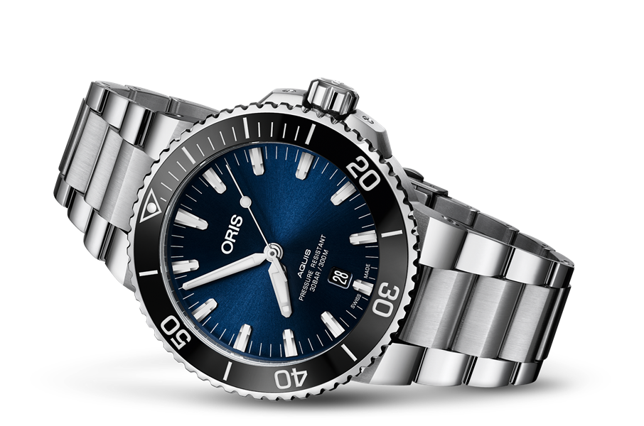 Oris AQUIS DATE BLUE 01 733 7730 4135-07 8 24 05PEB