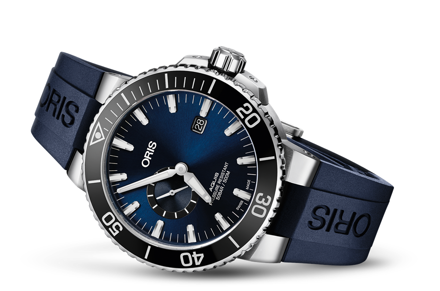 Oris AQUIS SMALL SECOND, DATE 01 743 7733 4135-07 4 24 65EB