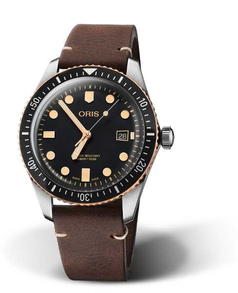 Oris DIVERS SIXTY-FIVE  42mm BRONZE BEZEL 01 733 7720 4354-07 5 21 44