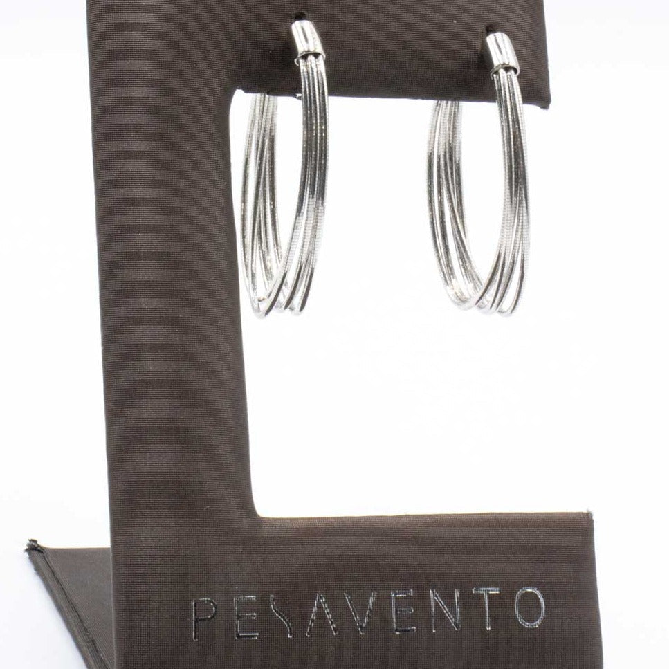 Pesavento Rhodium and Grey Dust Ring  WDNAO125