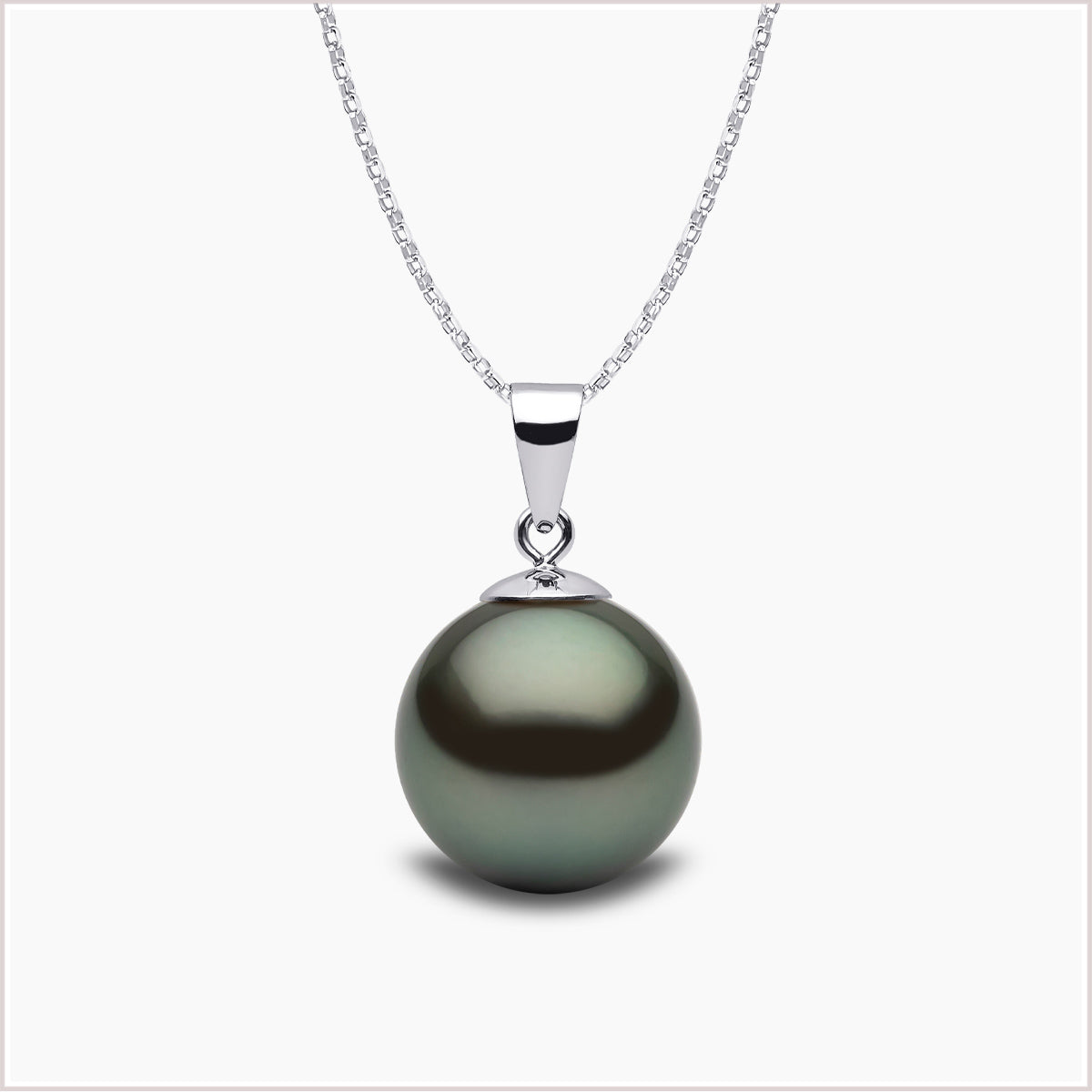 Yoko London Classic Tahitian Pearl Pendant PYT90-7-GY