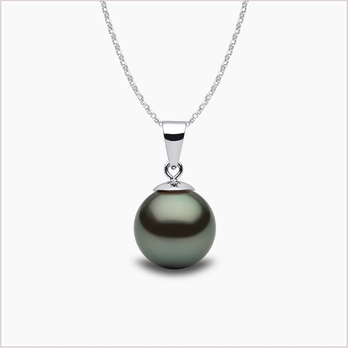 Yoko London Classic Tahitian Pearl Pendant PYT90-7-GY