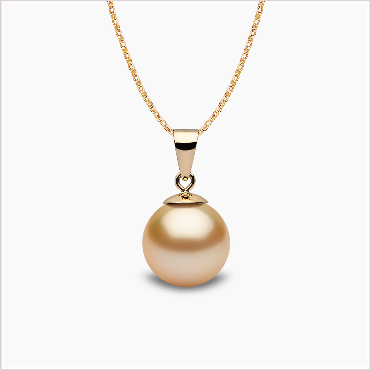 Yoko London Classic Golden South Sea Pearl Pendant PYY90-6-HRX