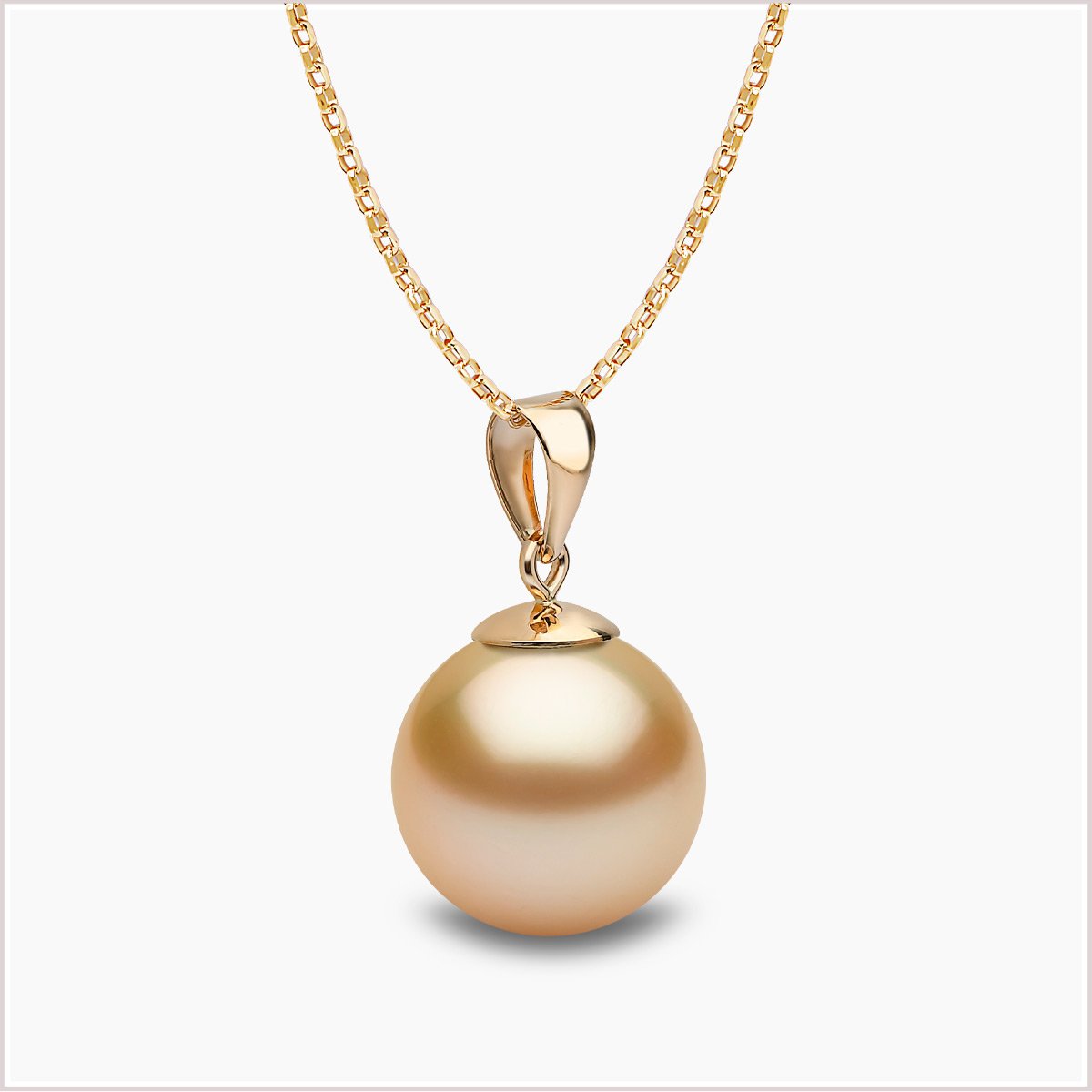 Yoko London Classic Golden South Sea Pearl Pendant PYY90-6-HRX