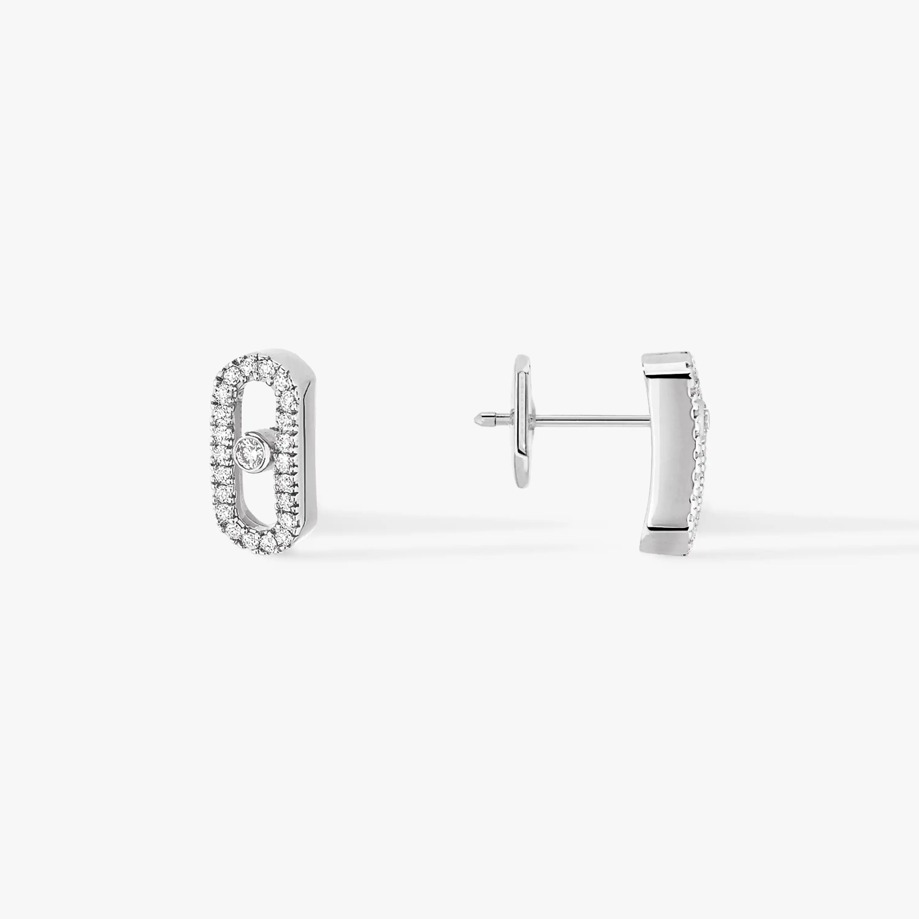 Messika WHITE GOLD DIAMOND EARRINGS MOVE UNO 05634-WG