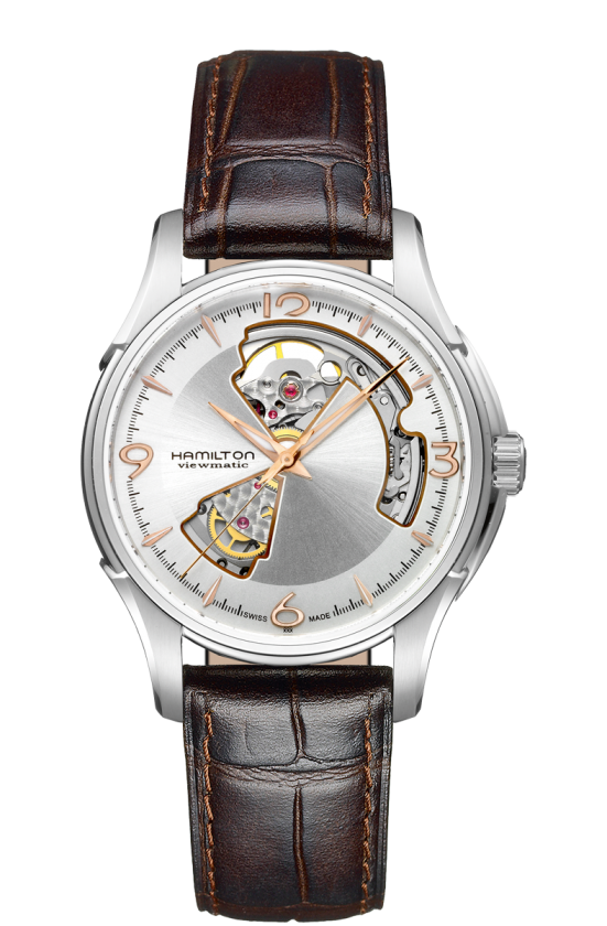 HAMILTON Jazzmaster Open Heart Auto H32565555 - Moments Watches & Jewelry