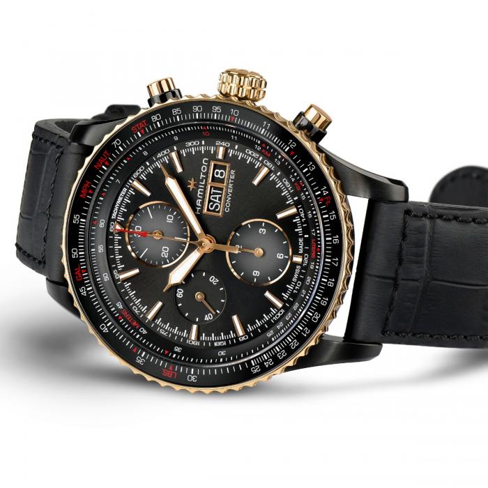 HAMILTON - KHAKI AVIATION CONVERTER AUTO CHRONO H76736730